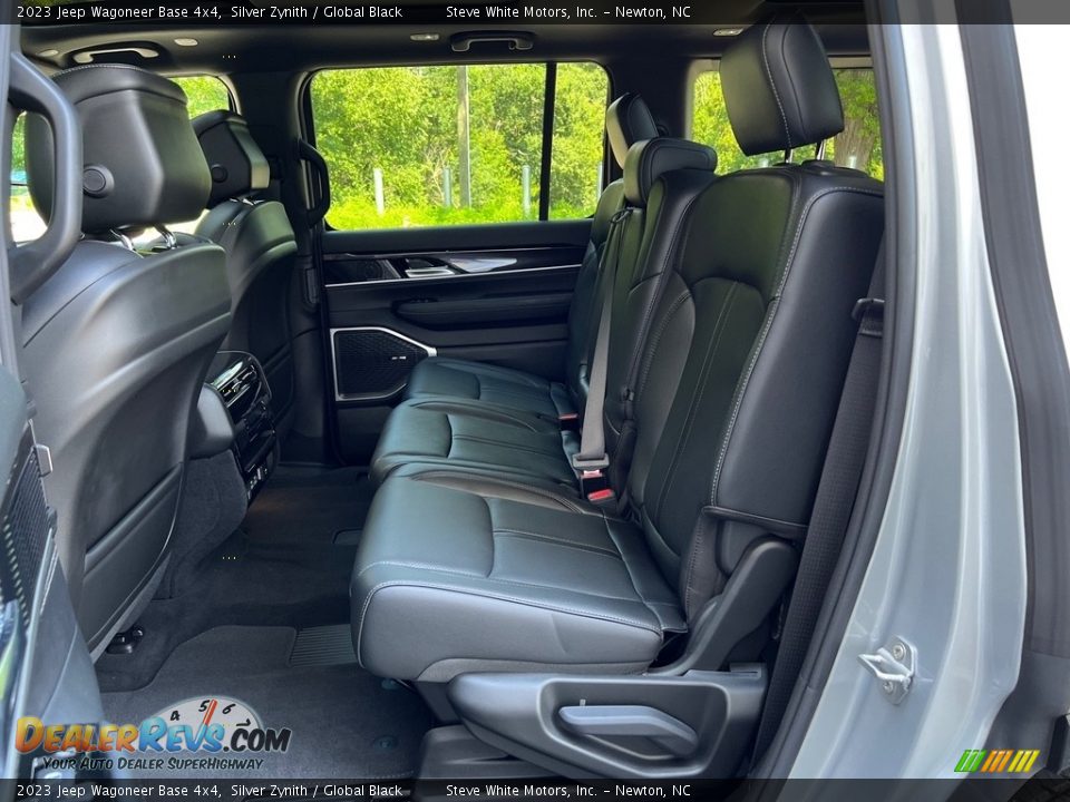 Rear Seat of 2023 Jeep Wagoneer Base 4x4 Photo #14