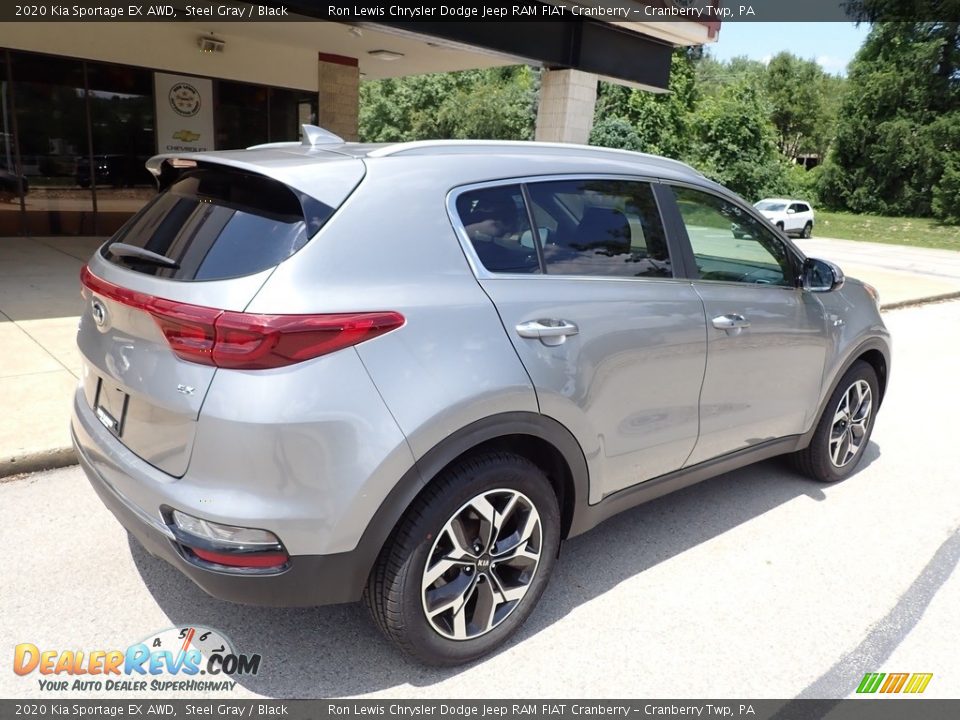 2020 Kia Sportage EX AWD Steel Gray / Black Photo #8