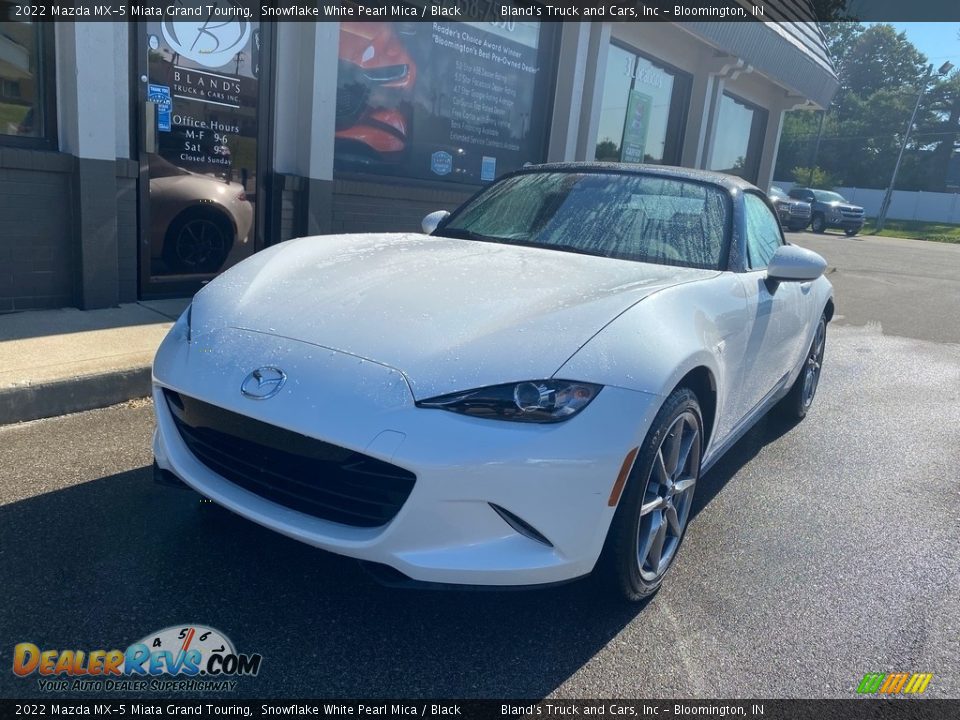 2022 Mazda MX-5 Miata Grand Touring Snowflake White Pearl Mica / Black Photo #2