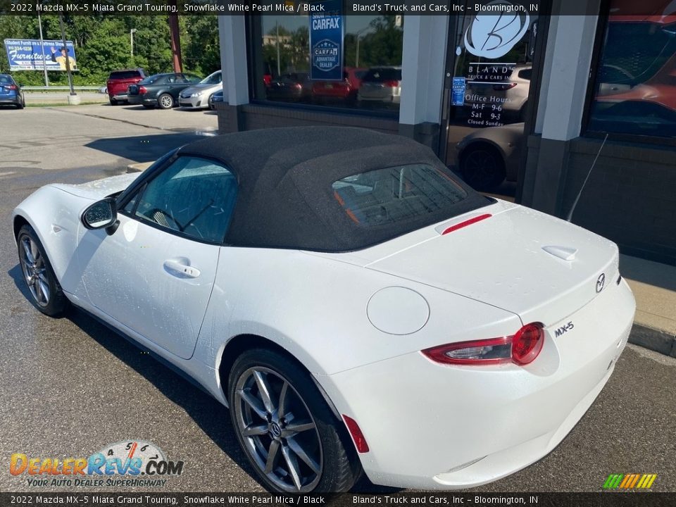 2022 Mazda MX-5 Miata Grand Touring Snowflake White Pearl Mica / Black Photo #4