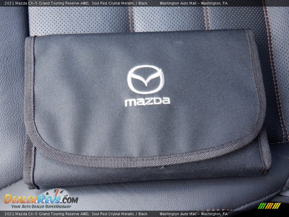 2021 Mazda CX-5 Grand Touring Reserve AWD Soul Red Crystal Metallic / Black Photo #32