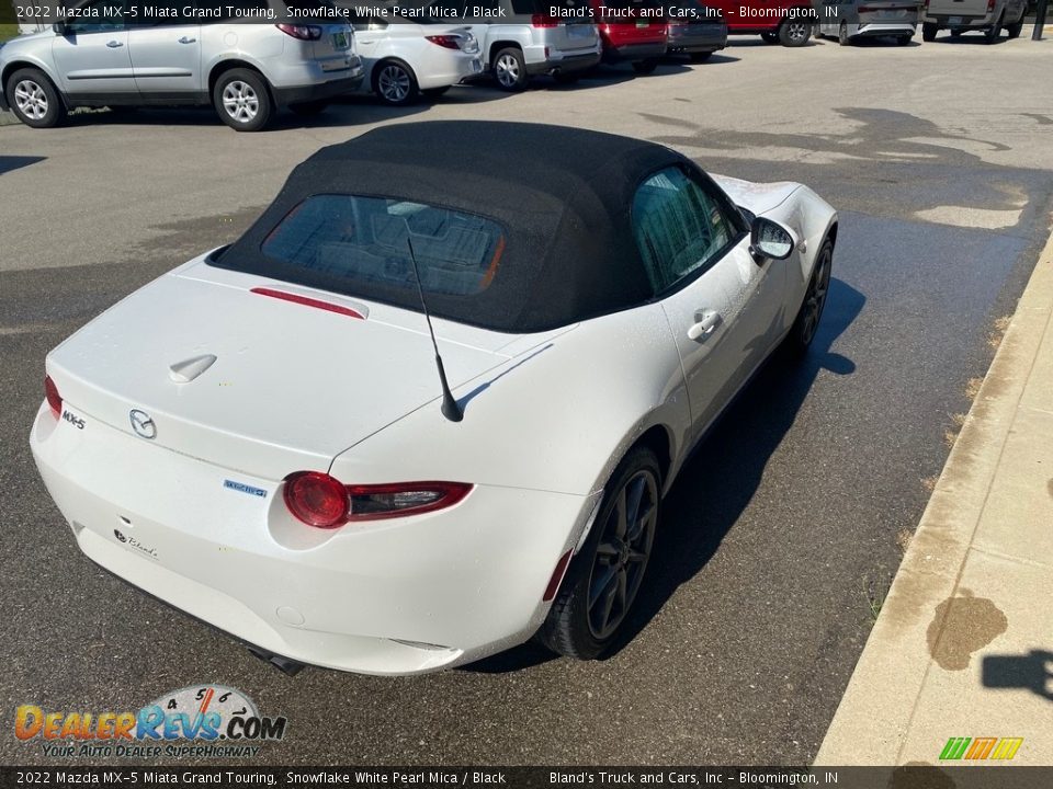 2022 Mazda MX-5 Miata Grand Touring Snowflake White Pearl Mica / Black Photo #6