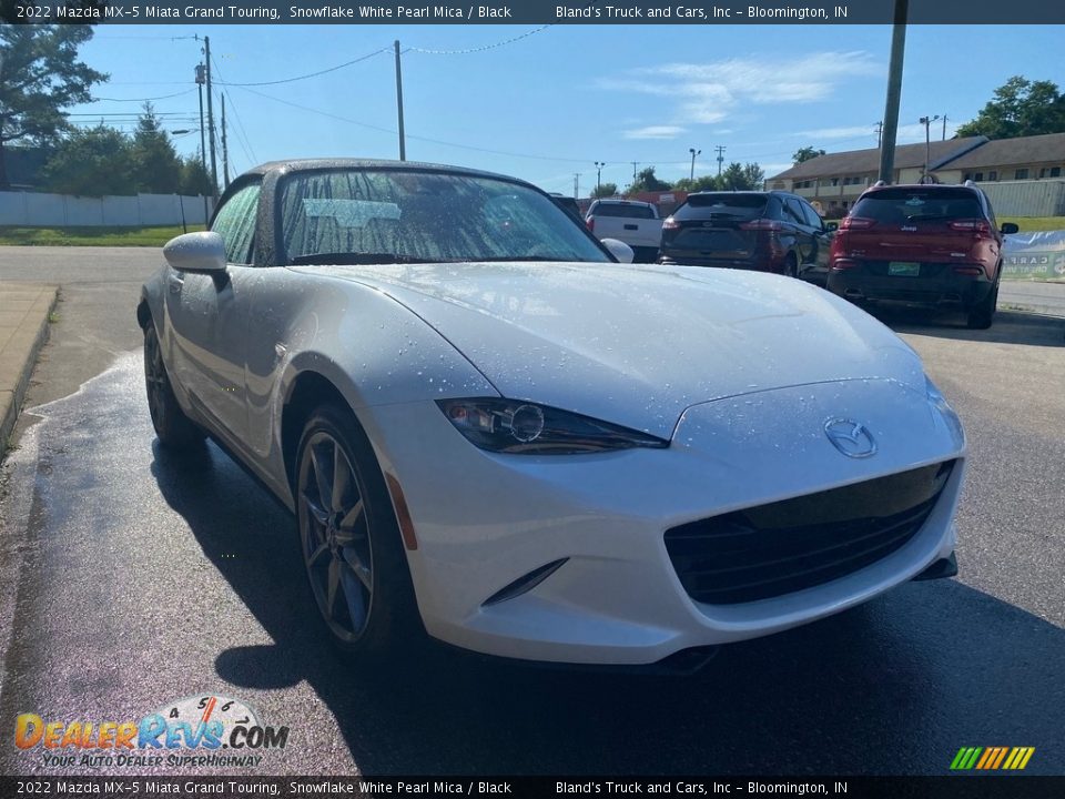 2022 Mazda MX-5 Miata Grand Touring Snowflake White Pearl Mica / Black Photo #7