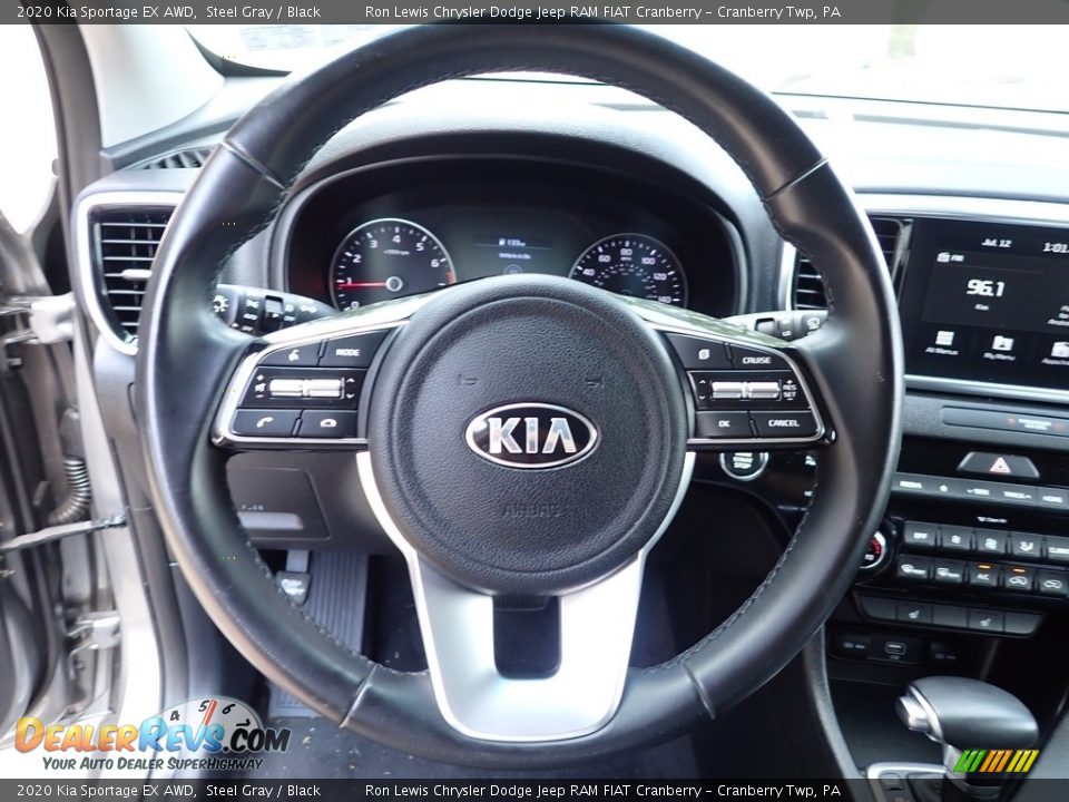 2020 Kia Sportage EX AWD Steel Gray / Black Photo #19