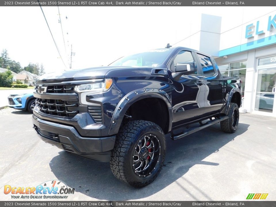 2023 Chevrolet Silverado 1500 Sherrod LZ-1 RST Crew Cab 4x4 Dark Ash Metallic / Sherrod Black/Gray Photo #1