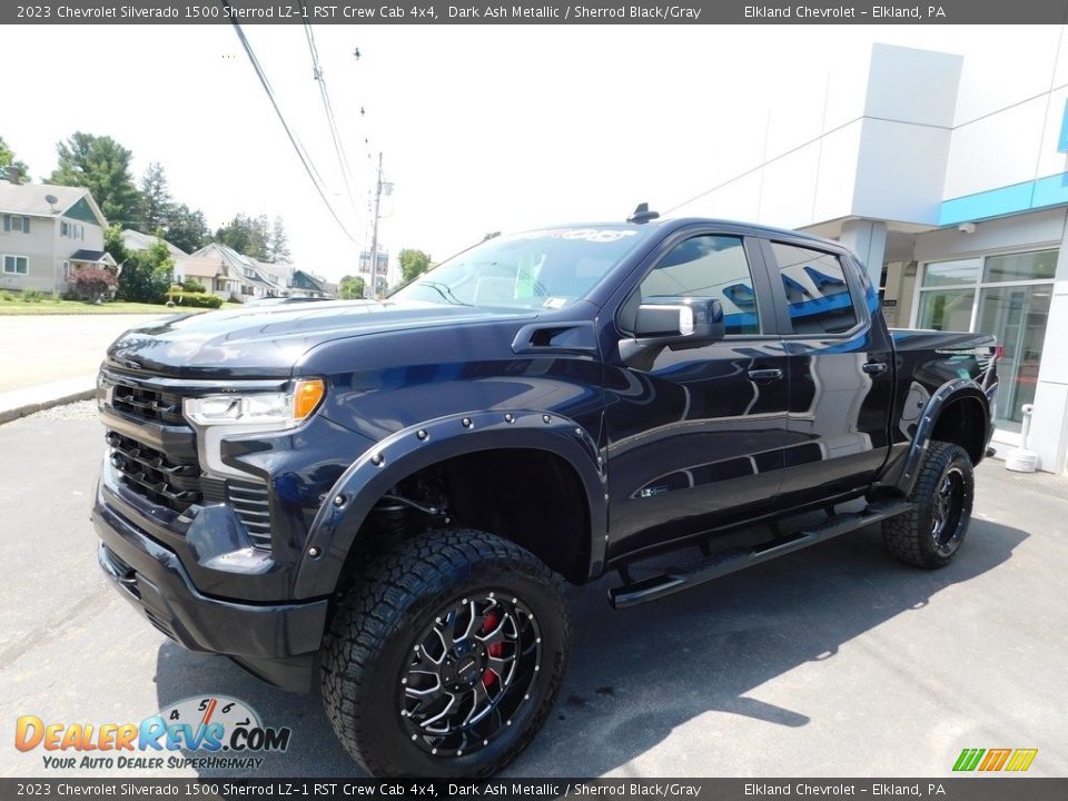 Front 3/4 View of 2023 Chevrolet Silverado 1500 Sherrod LZ-1 RST Crew Cab 4x4 Photo #2