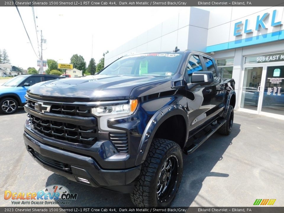 2023 Chevrolet Silverado 1500 Sherrod LZ-1 RST Crew Cab 4x4 Dark Ash Metallic / Sherrod Black/Gray Photo #3