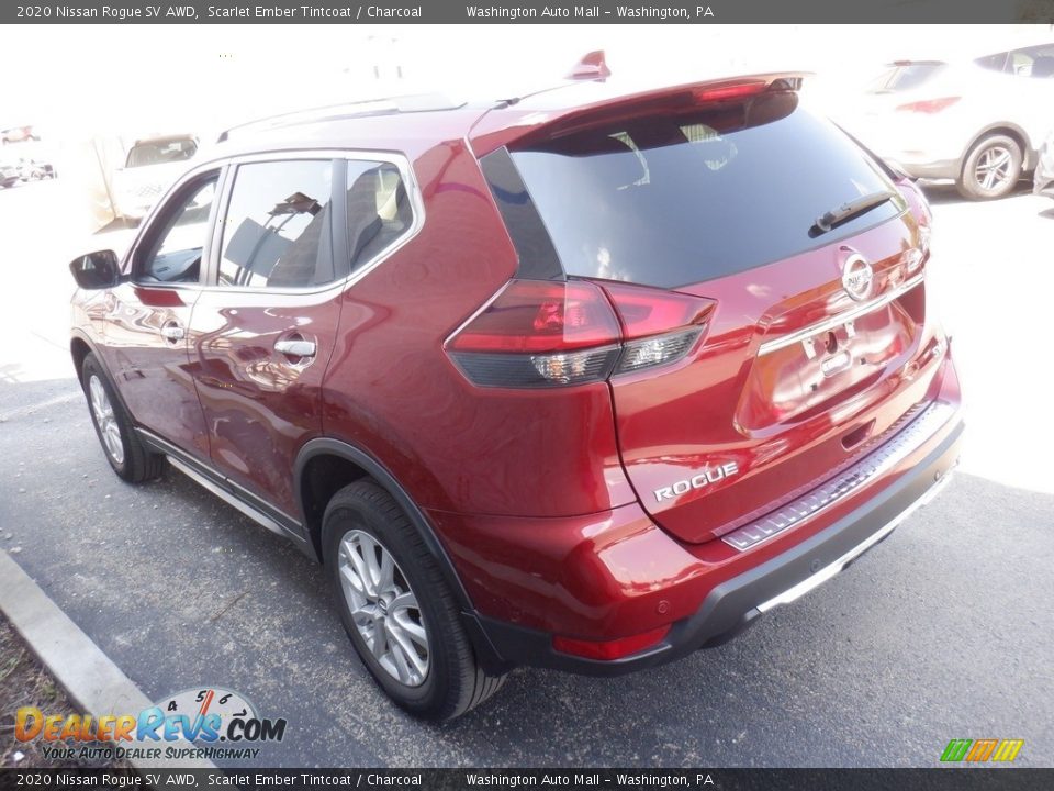 2020 Nissan Rogue SV AWD Scarlet Ember Tintcoat / Charcoal Photo #5