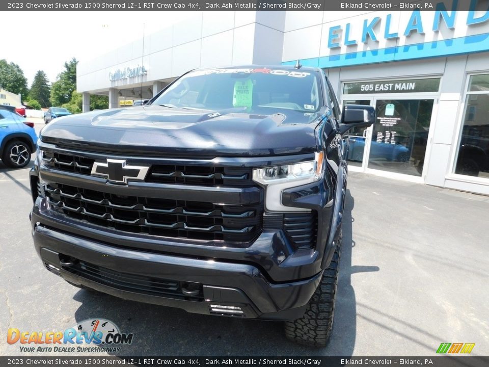 2023 Chevrolet Silverado 1500 Sherrod LZ-1 RST Crew Cab 4x4 Dark Ash Metallic / Sherrod Black/Gray Photo #4