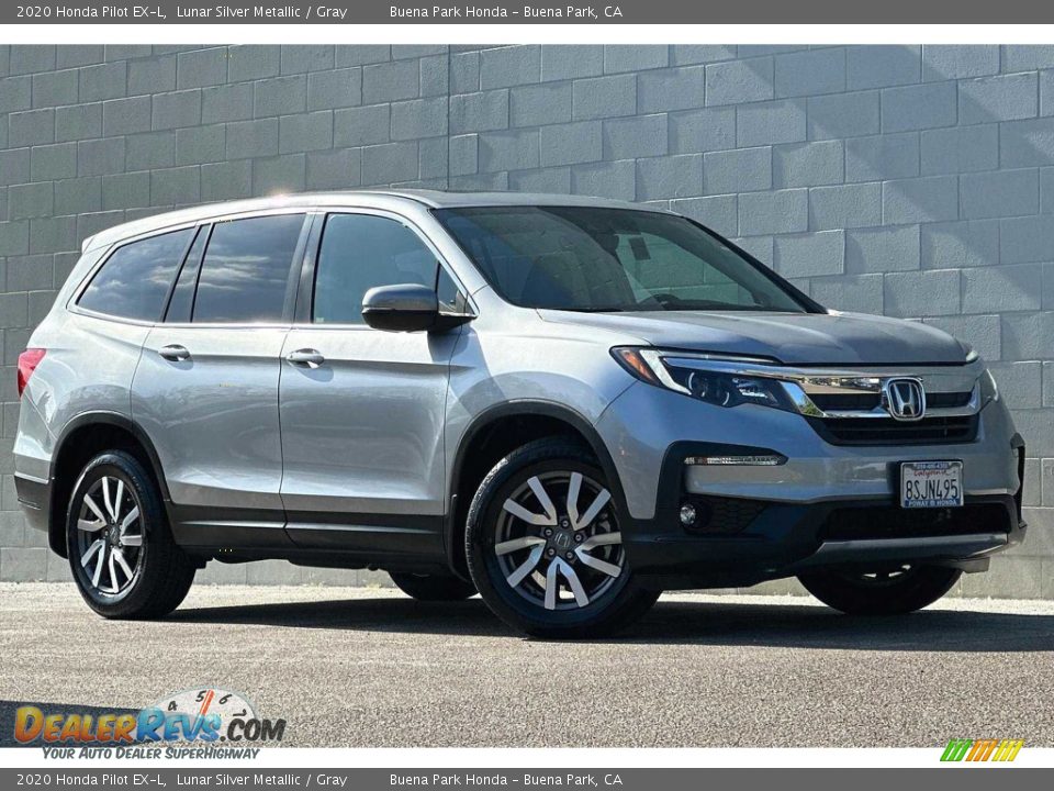 Front 3/4 View of 2020 Honda Pilot EX-L Photo #1