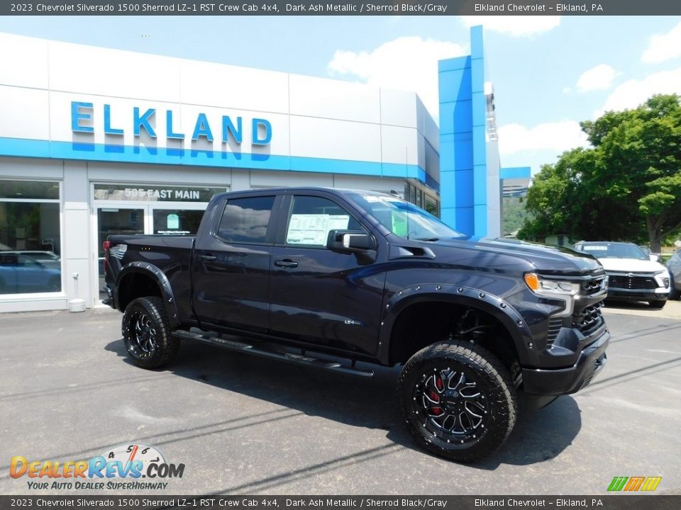 2023 Chevrolet Silverado 1500 Sherrod LZ-1 RST Crew Cab 4x4 Dark Ash Metallic / Sherrod Black/Gray Photo #7