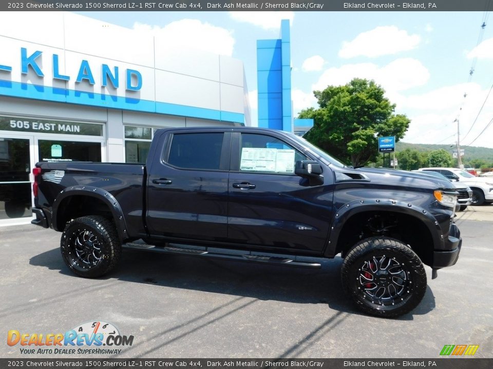 2023 Chevrolet Silverado 1500 Sherrod LZ-1 RST Crew Cab 4x4 Dark Ash Metallic / Sherrod Black/Gray Photo #8