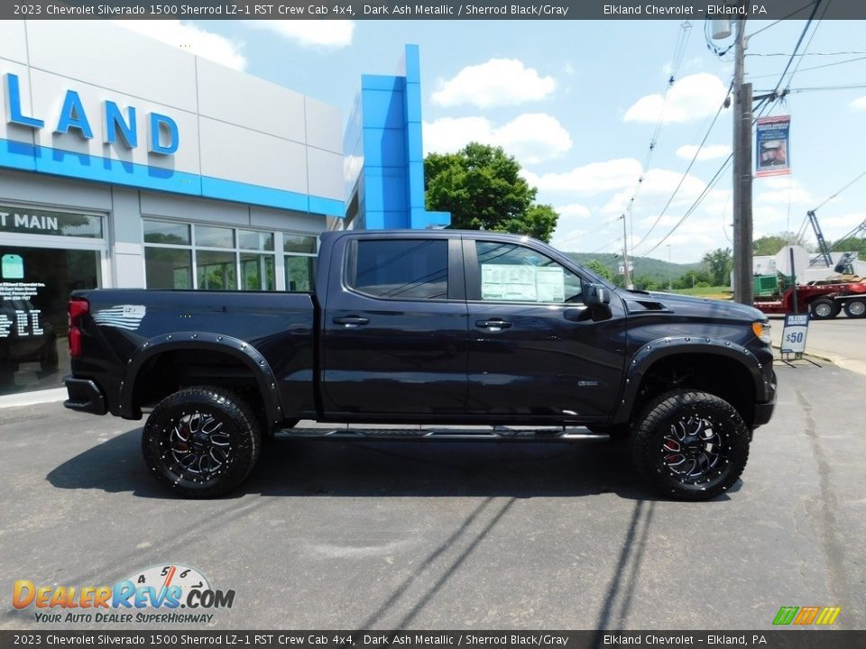 Dark Ash Metallic 2023 Chevrolet Silverado 1500 Sherrod LZ-1 RST Crew Cab 4x4 Photo #9