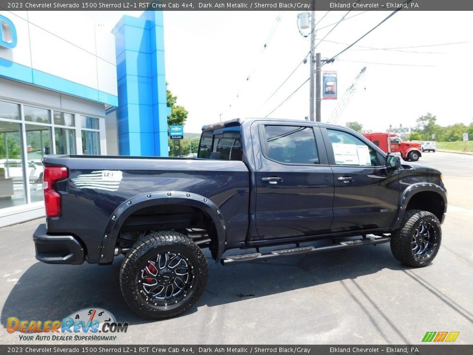 2023 Chevrolet Silverado 1500 Sherrod LZ-1 RST Crew Cab 4x4 Dark Ash Metallic / Sherrod Black/Gray Photo #10