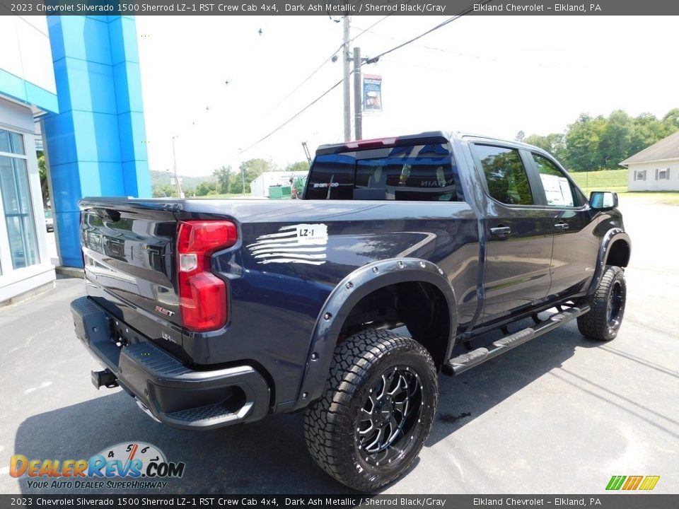 Dark Ash Metallic 2023 Chevrolet Silverado 1500 Sherrod LZ-1 RST Crew Cab 4x4 Photo #11