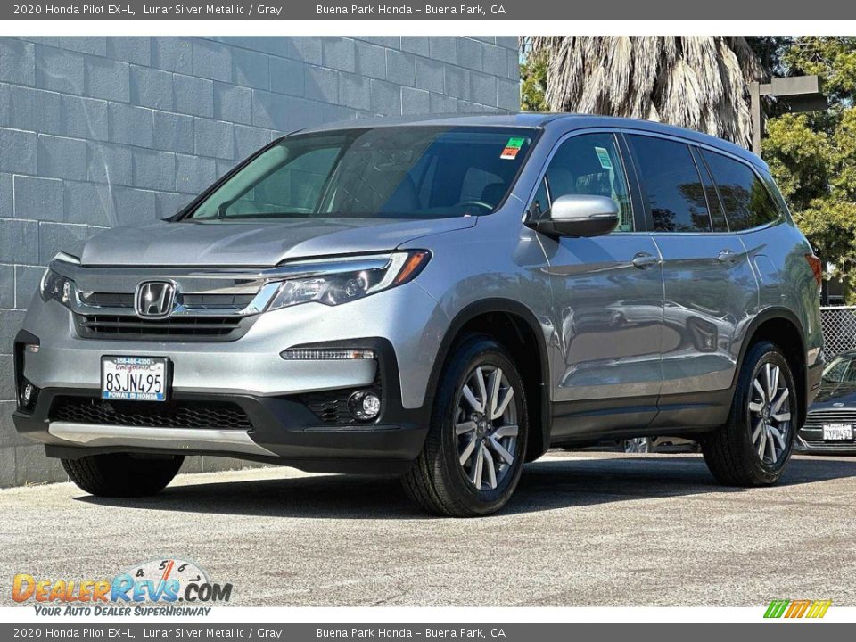 Front 3/4 View of 2020 Honda Pilot EX-L Photo #7