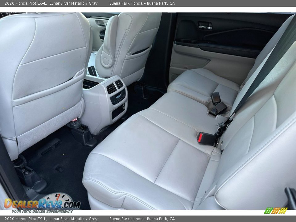 Rear Seat of 2020 Honda Pilot EX-L Photo #12