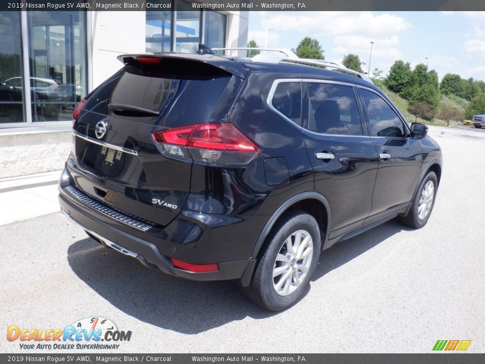 2019 Nissan Rogue SV AWD Magnetic Black / Charcoal Photo #7
