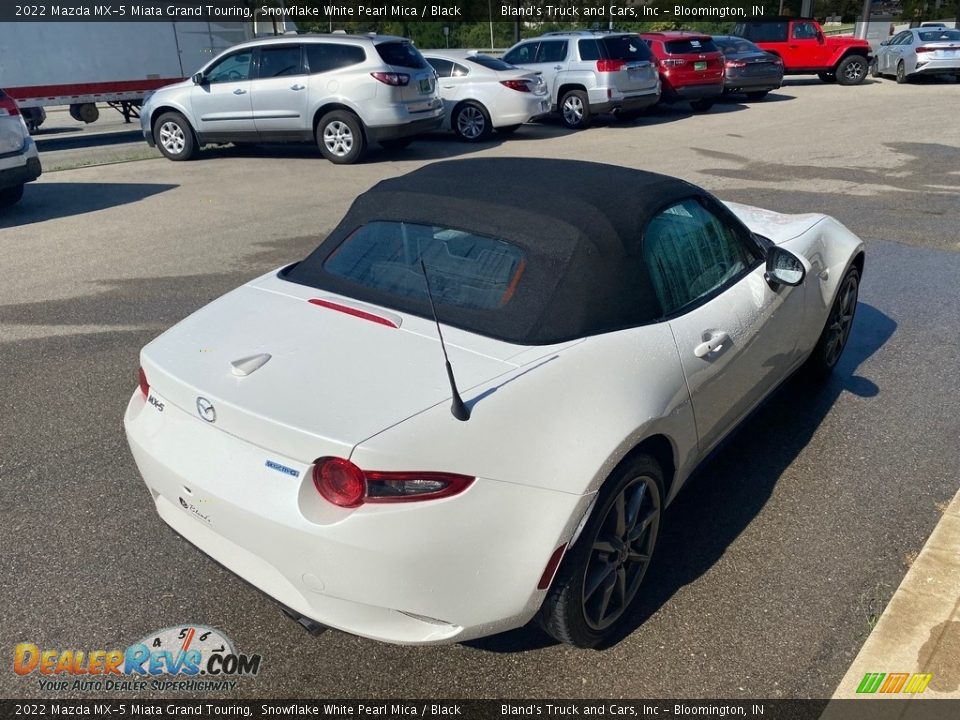 2022 Mazda MX-5 Miata Grand Touring Snowflake White Pearl Mica / Black Photo #35