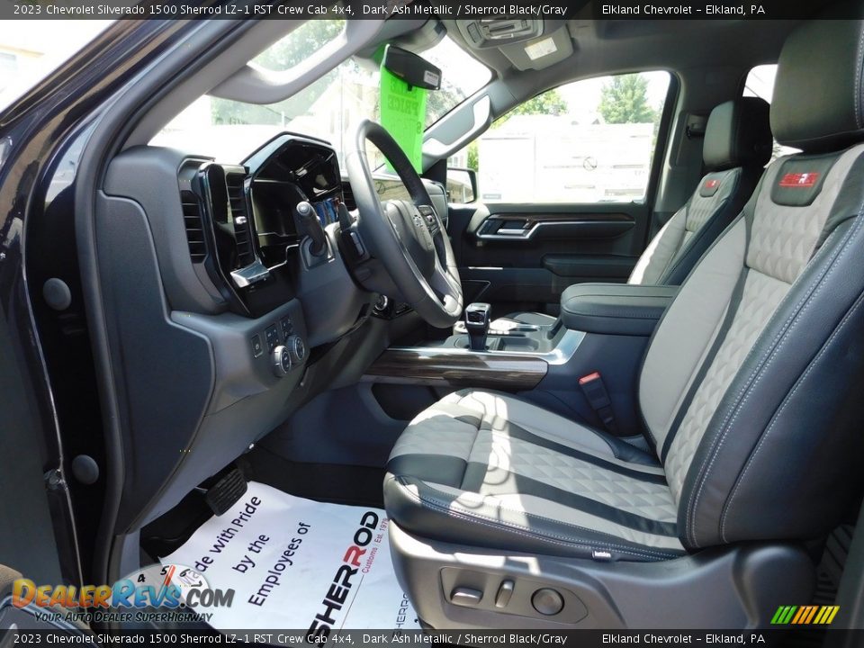 Sherrod Black/Gray Interior - 2023 Chevrolet Silverado 1500 Sherrod LZ-1 RST Crew Cab 4x4 Photo #24