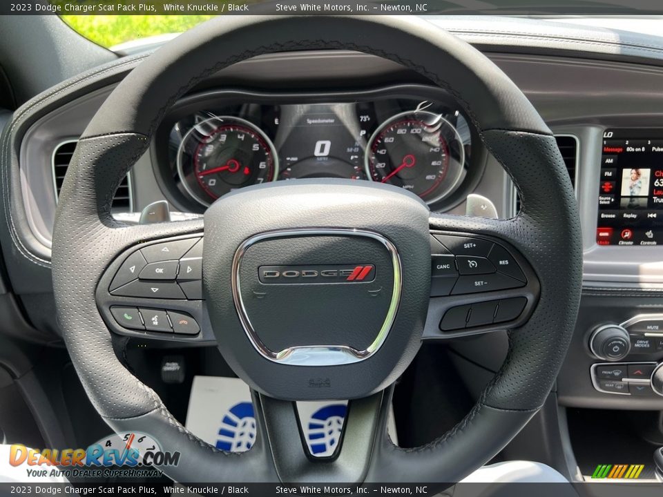 2023 Dodge Charger Scat Pack Plus Steering Wheel Photo #19