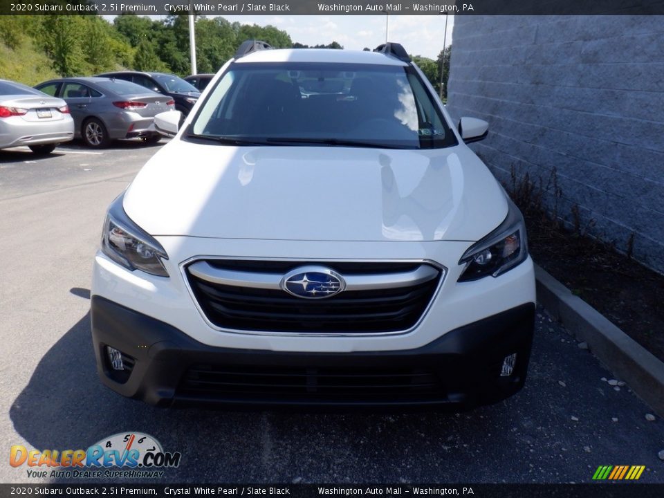 2020 Subaru Outback 2.5i Premium Crystal White Pearl / Slate Black Photo #4