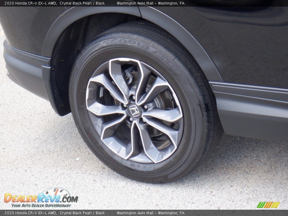 2020 Honda CR-V EX-L AWD Crystal Black Pearl / Black Photo #2