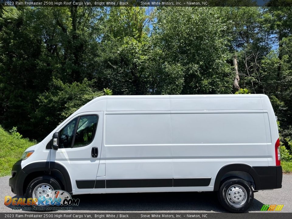 Bright White 2023 Ram ProMaster 2500 High Roof Cargo Van Photo #1