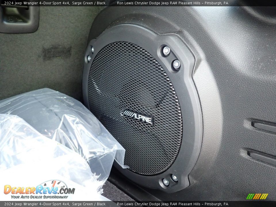 Audio System of 2024 Jeep Wrangler 4-Door Sport 4x4 Photo #17