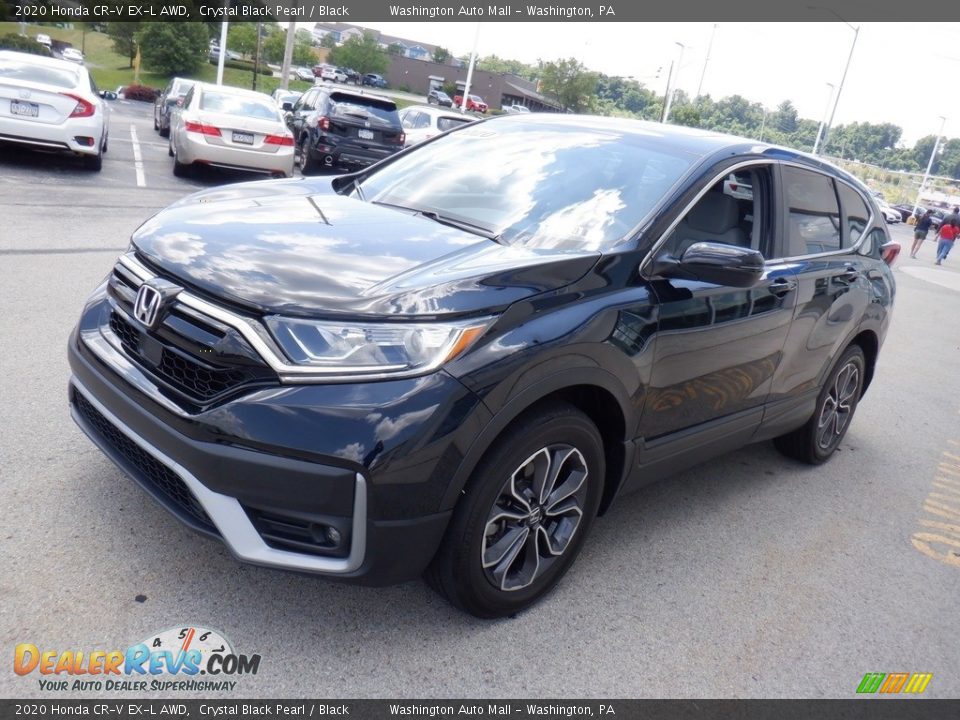 2020 Honda CR-V EX-L AWD Crystal Black Pearl / Black Photo #4