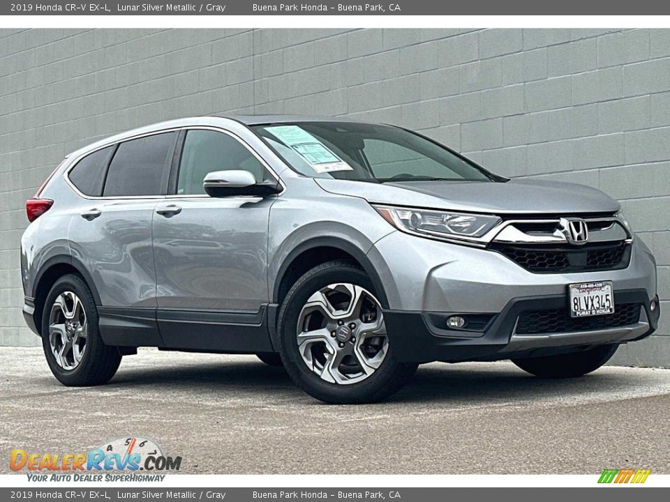 2019 Honda CR-V EX-L Lunar Silver Metallic / Gray Photo #2