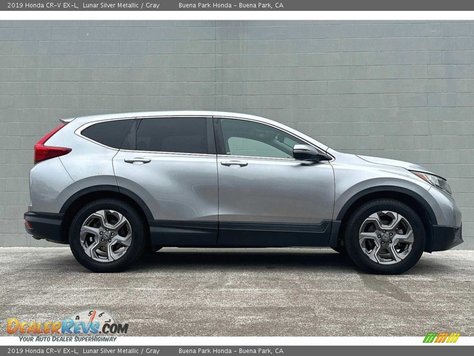 Lunar Silver Metallic 2019 Honda CR-V EX-L Photo #3