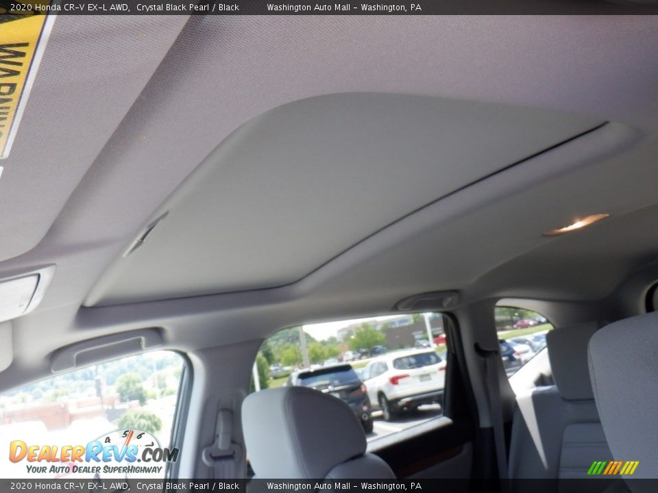 2020 Honda CR-V EX-L AWD Crystal Black Pearl / Black Photo #6