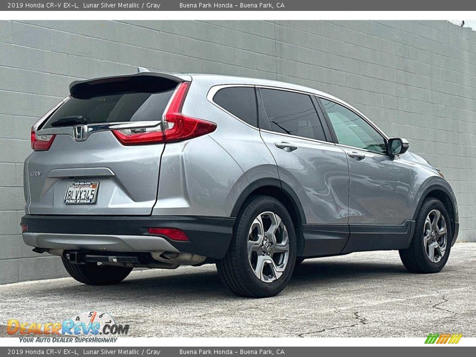 2019 Honda CR-V EX-L Lunar Silver Metallic / Gray Photo #4