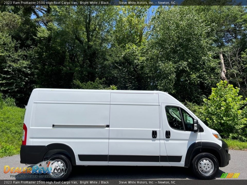 Bright White 2023 Ram ProMaster 2500 High Roof Cargo Van Photo #5