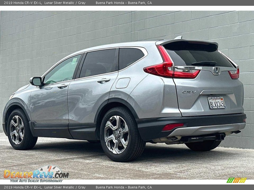 2019 Honda CR-V EX-L Lunar Silver Metallic / Gray Photo #6