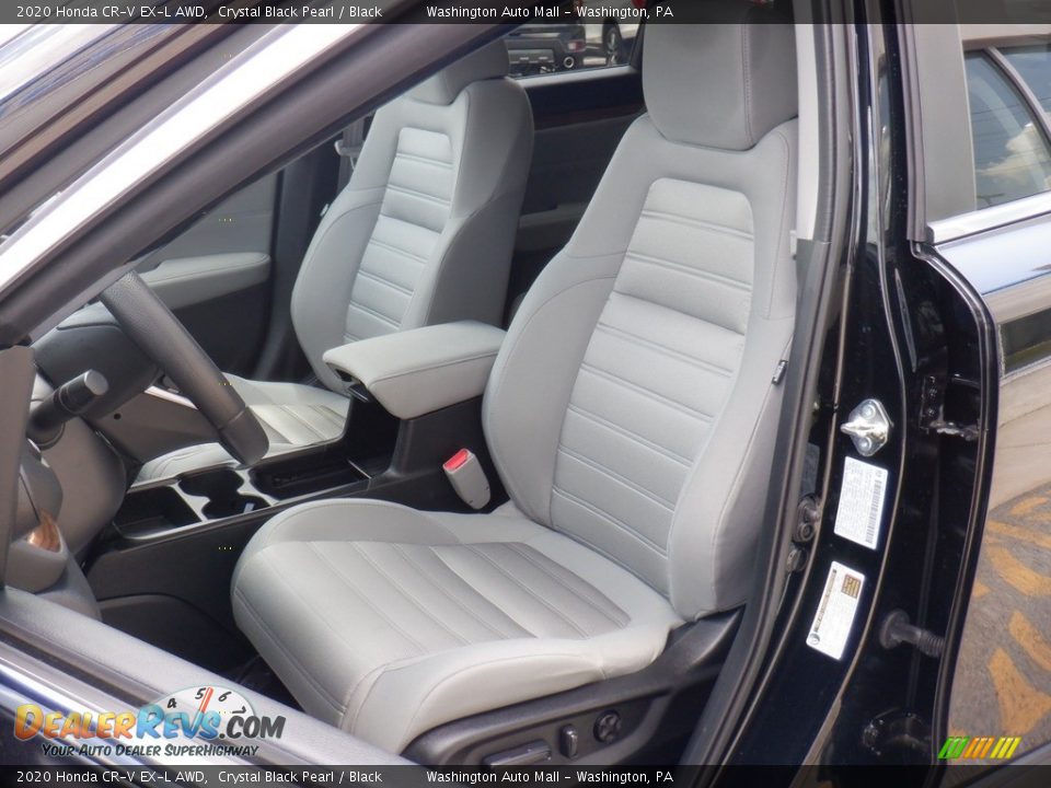 2020 Honda CR-V EX-L AWD Crystal Black Pearl / Black Photo #8