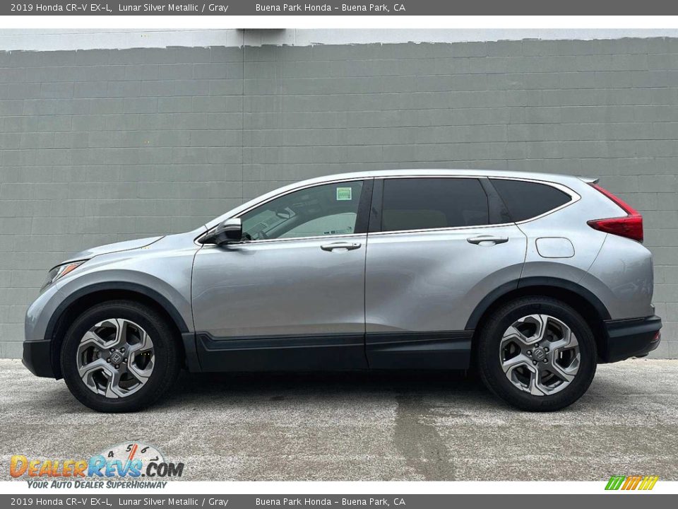 2019 Honda CR-V EX-L Lunar Silver Metallic / Gray Photo #7