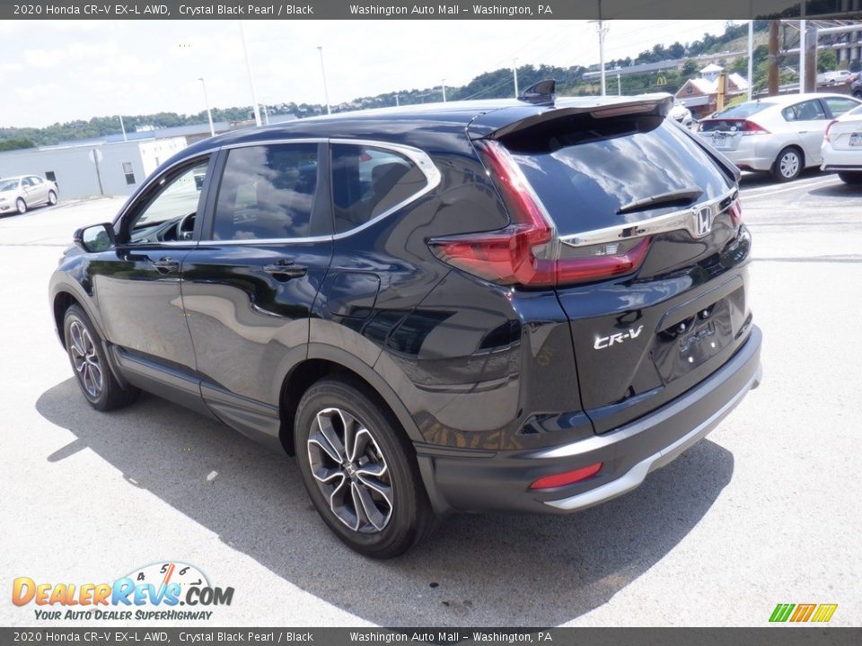2020 Honda CR-V EX-L AWD Crystal Black Pearl / Black Photo #10