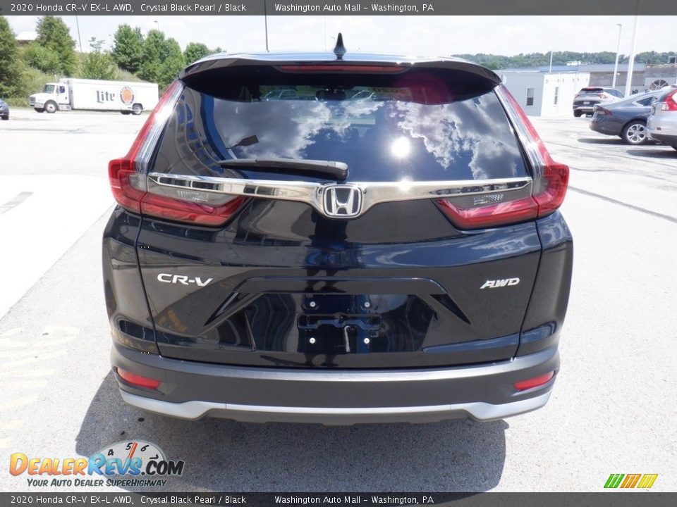 2020 Honda CR-V EX-L AWD Crystal Black Pearl / Black Photo #11
