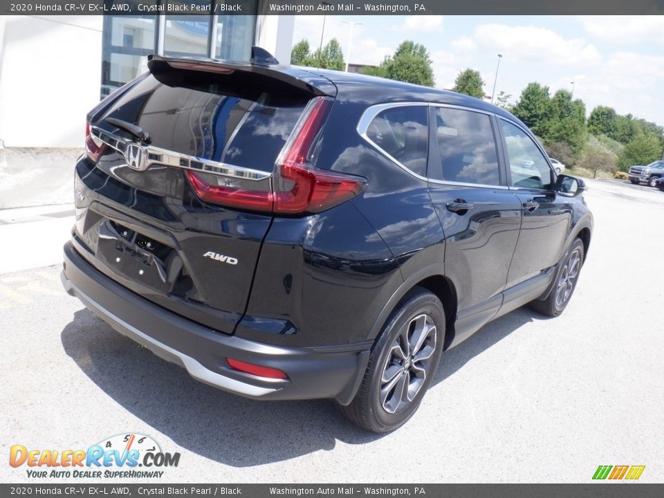2020 Honda CR-V EX-L AWD Crystal Black Pearl / Black Photo #12