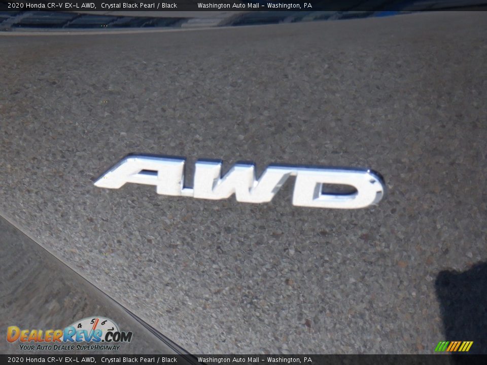 2020 Honda CR-V EX-L AWD Crystal Black Pearl / Black Photo #13