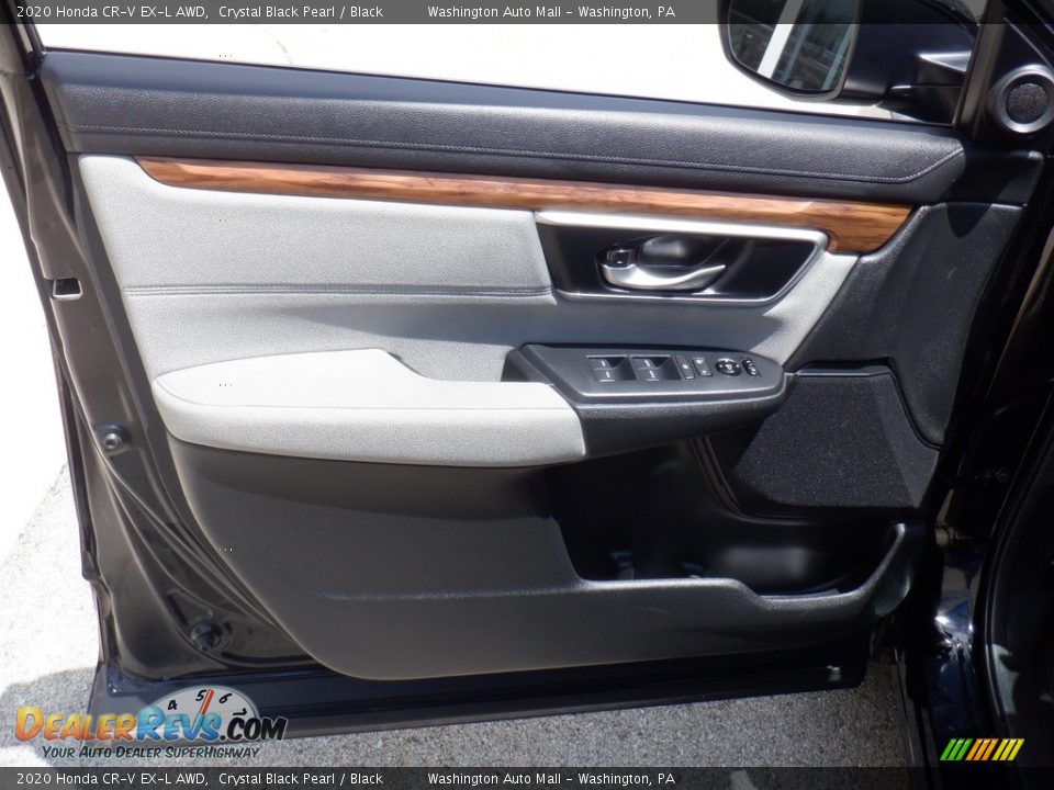 2020 Honda CR-V EX-L AWD Crystal Black Pearl / Black Photo #14