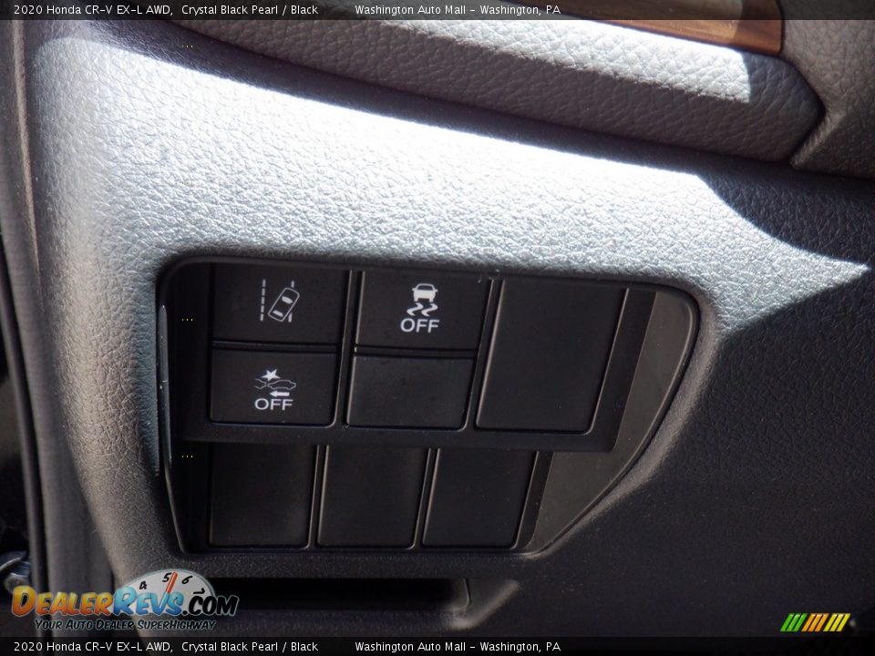 2020 Honda CR-V EX-L AWD Crystal Black Pearl / Black Photo #15