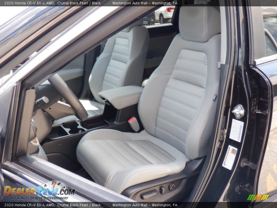 2020 Honda CR-V EX-L AWD Crystal Black Pearl / Black Photo #17
