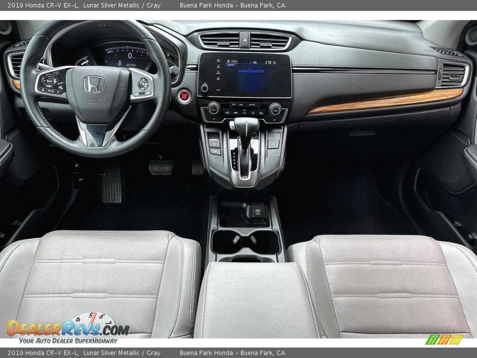 2019 Honda CR-V EX-L Lunar Silver Metallic / Gray Photo #15