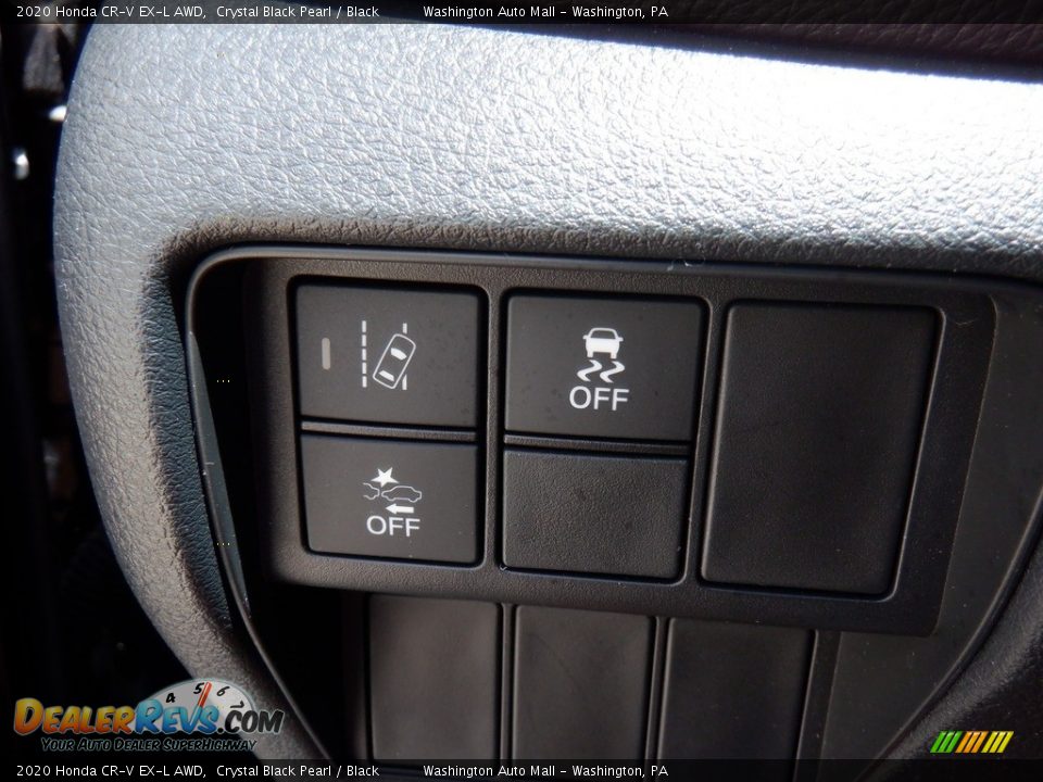 2020 Honda CR-V EX-L AWD Crystal Black Pearl / Black Photo #18