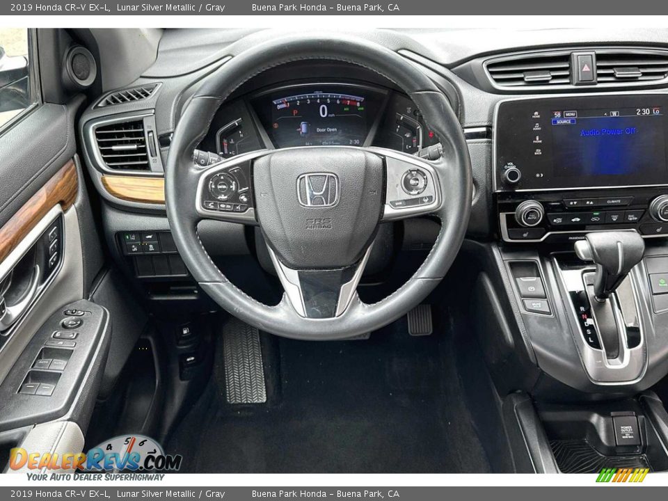 2019 Honda CR-V EX-L Lunar Silver Metallic / Gray Photo #16