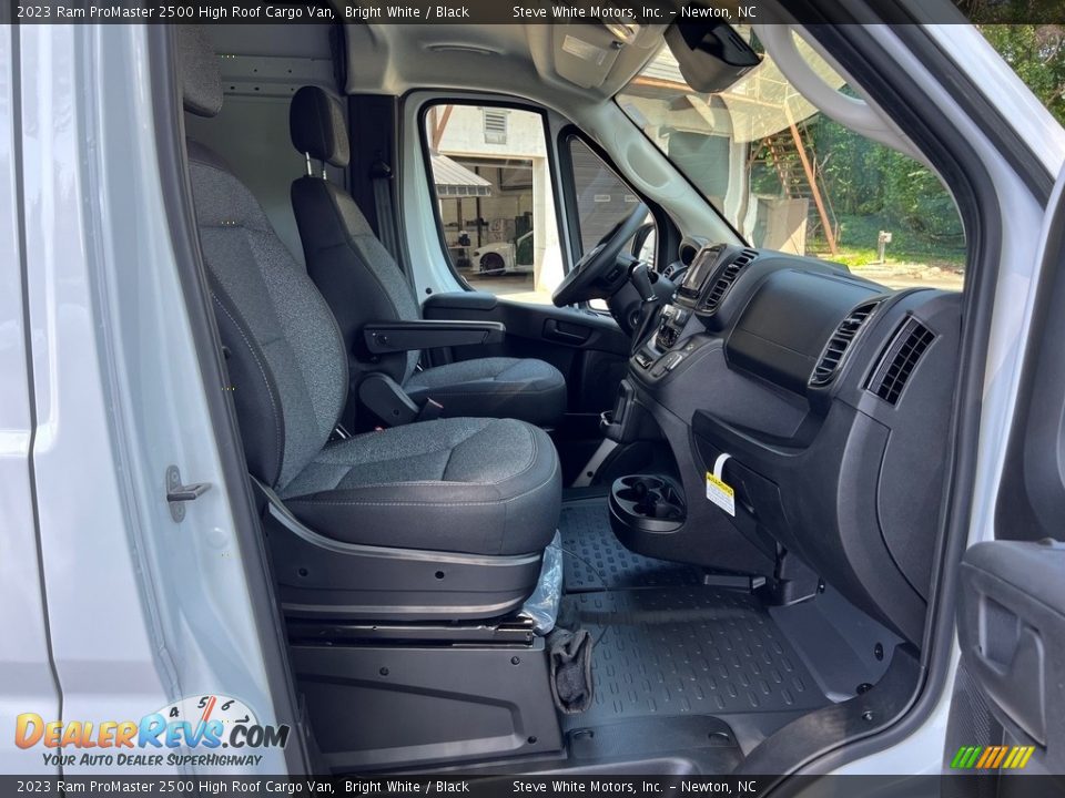 Front Seat of 2023 Ram ProMaster 2500 High Roof Cargo Van Photo #15