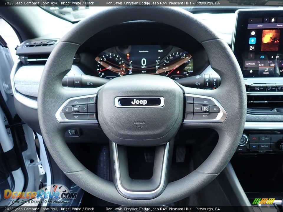 2023 Jeep Compass Sport 4x4 Steering Wheel Photo #16
